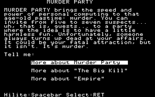 Make Your Own Murder Party Screenshot 1